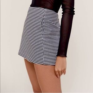 Urban Outfitters Checkered/Plaid Mini Skirt - size small